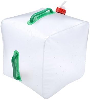 Mengshas 20L (5.3 Gallons) Outdoor Portable Folding Water Storage Bucket for Camping Hiking Travel