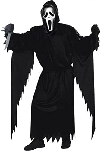 Máscara De Scream Ghostface Para Adultos – Látex Realista, Cómoda Y Transpirable – Accesorio De Halloween Y Cosplay