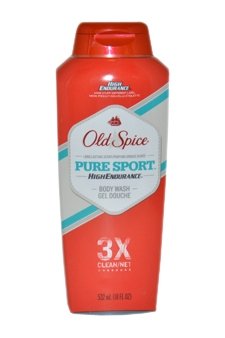 Old Spice High Endurance Body Wash, Pure Sport, 18 fl oz (532 ml)