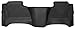 Husky Liners X-act Contour Floor Mats | Fits 2014-2018 Chevrolet Silverado & GMC Sierra 1500; 2015-2019 Silverado/Sierra 2500/3500 Crew Cab (Footwell Coverage) | 2nd Row, 1-pc Black - 53211