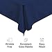 Gee Di Moda Rectangle Tablecloth - 60 x 126 Inch Pink Table Cloth for 8 Foot Rectangle Table - Heavy Duty Washable Fabric - for 8 Ft Buffet Table, Holiday Party, Dinner, Wedding & Baby Shower