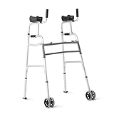 Medline Upright Walker with 5” Dual