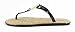 MICHAEL Michael Kors MK Charm Jelly Thong Sandal,Black,10 M US