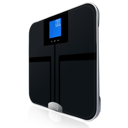 EatSmart Products Precision Getfit Digital Body Fat Scale with Auto Recognition Technology