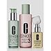 Clinique 3 Steps system for Oily/Oily Combination Skin Set: dramatically moisturizing Gel 4.2 oz / 125 ml + Clarifying Lotion 3 13.5 oz / 400 ml + Liquid Facial Soap Oily Skinild 6.7 oz / 200 ml