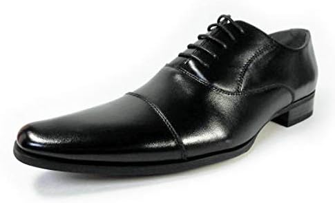 Amazon Parashoe パラシュー 本革 内羽根ストレートチップ キャップトゥ ビジネスシューズ 黒 ワイズ 足幅 3e Eee 27 5cm 28cm 28 0cm 29cm 29 0cm 30cm 30 0cm 31cm 31 0cm 大きいサイズ ビッグサイズ メンズ革靴 紳士靴 27 5cm