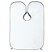 Beard Cape, LuckyFine The Beard Foundry Bib Apron Facial Hair Trimmings Catcher Cape Sink Home Salon/Beard Catcher/Beard Apron/Beard Trimming Cape/Hair Trimming Cape White