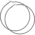 Hypoallergenic Extra Large Basketball Hoop Earrings for Women Men - Big Thin Hoop Earrings