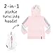Cubcoats Uki The Unicorn - 2-in-1 Transforming Hoodie and Soft Plushie - Pink and White