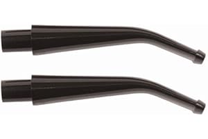 EA CAREY 2 Black Bent Filter Bit Replacement Stem Missouri Meerschaum Corncob Pipe