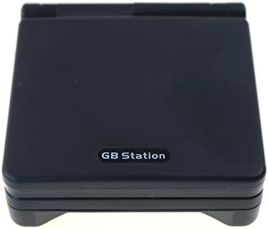 Fitzladd Game Boy GB Play Station Handheld Portable Console Game Player Advance SP Built-in 100+ Games Slim &amp; Lite Ice (Black)