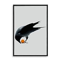 Framed Canvas Wall Art Abstract Colorful Canvas Prints Home Artwork Decoration for Living Room,Bedroom - 16x24 inches