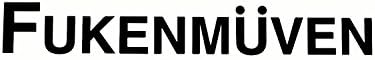 Fukenmuven V1 (size:7" color:BLACK) Sticker JDM Decal Lowered VW BMW Volkswagen Stance Fatlace illest