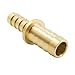 Beduan Brass Reducer Hose Barb Fitting, 1/2 