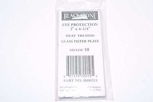 Lot of 13 FASTENAL 2'' x 4-1/4'' Shade 10 Hardened Glass Blackstone Welding Lens 0800511