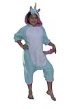 Blue Unicorn Kids Kigurumi (5-9 Years)
