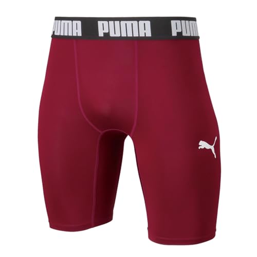 PUMA(プーマ) コンプレッション ショートタイツ 656333 メンズ 656333, 920959 24年春夏カラー コードバン/プーマホワイト(09) 3XL