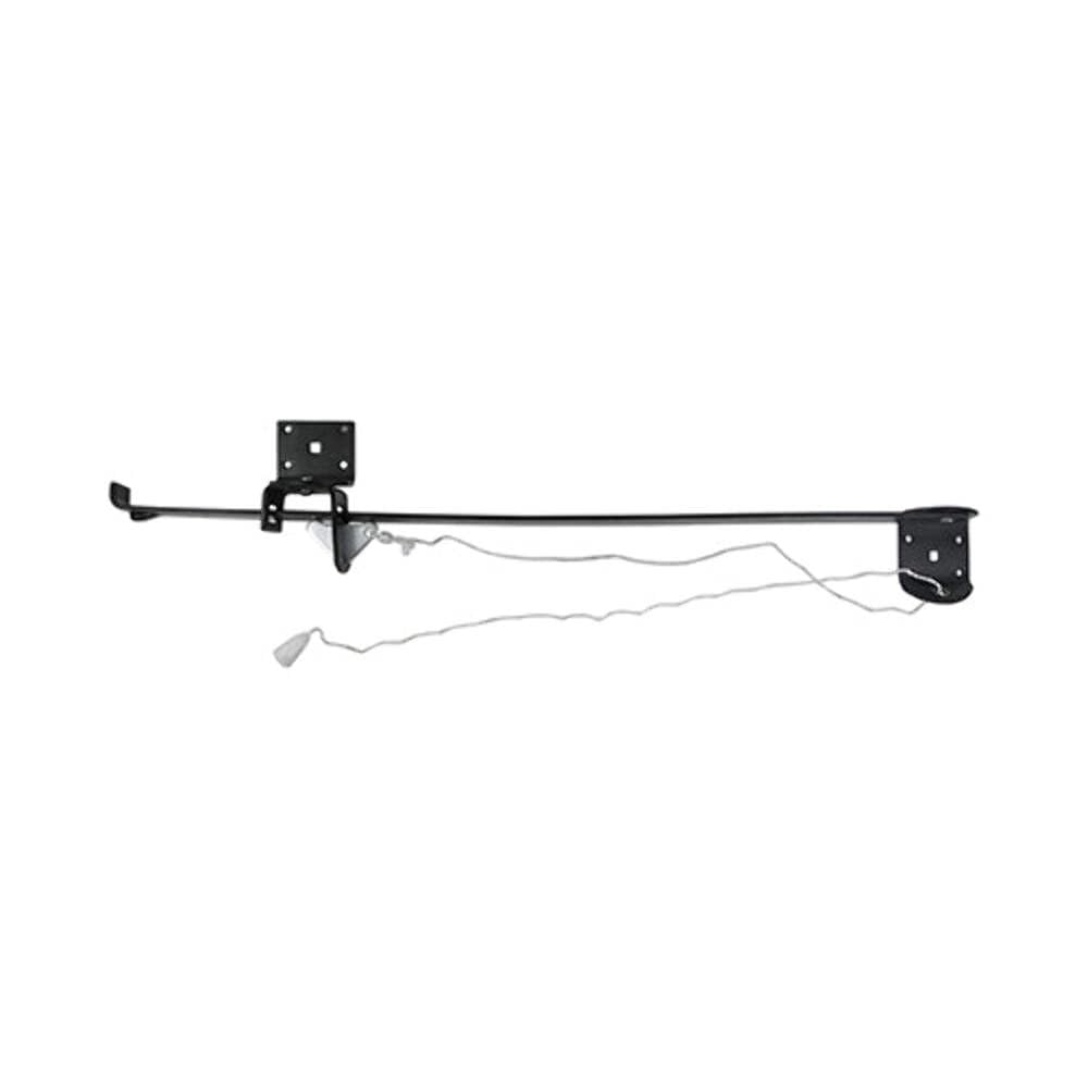 TIMCO 523998 Senior Garage Door Holder Narrow Lintel Black - 24"