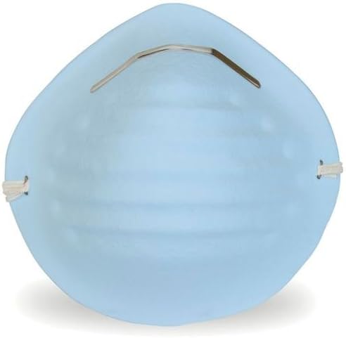 Safety Zone RS-500 Non-Rated Nuisance Level Dust Mask, Blue Cone, Blue (Pack of 50)