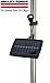 Valley Forge Flag Micro Solar Light, Black, LED Flagpole Light