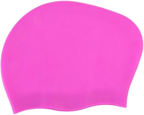 Actorstion Long Hair Swimming Cap - Specially Designed for Swimmers with Long, Thick, or Curly Hair (Purple)