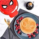 Marvel Spider-Man Waffle Maker -Spidey's Mask on Your Waffles- Waffle Iron
