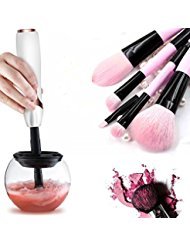 Makeup Brush Cleaner, Clean and Dry All size Makeup Brushes in Seconds by Sokvin (White)