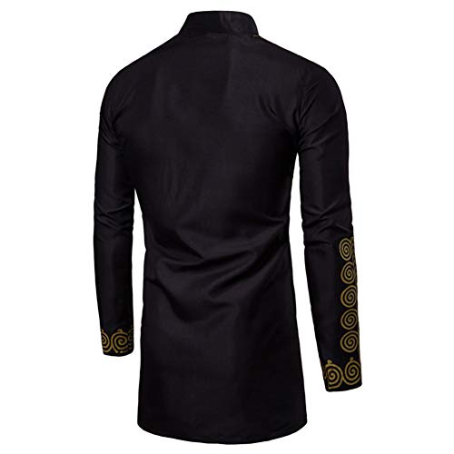 2 HaoDong+African+Dashiki+T+Shirt+Sleeve