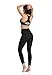 Floating Time Women's High Waist Yoga Pants Power Flex Leggings