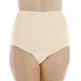 3-Pack Women's Beige Cotton Comfort Regular Absorbency Incontinence Panties Medium (Fits Hip 38-40