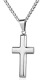 Jstyle Jewelry Mens Womens Stainless Steel Cross Necklace Pendant 22 24 Inch Chain