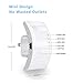 MECO WiFi Range Extender, Wireless Repeater 300Mbps WiFi Signal Amplifier Supports Repeater/Access Point/Router Mode with Two Network Interfaces