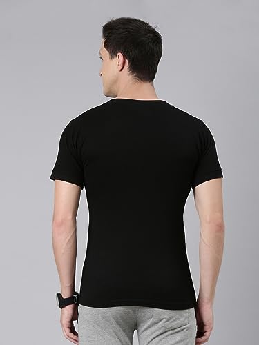 TORRIDO Rupa Thermocot Solid Regular Fit Thermal Top Men's VNHS 5501_Black_90 3