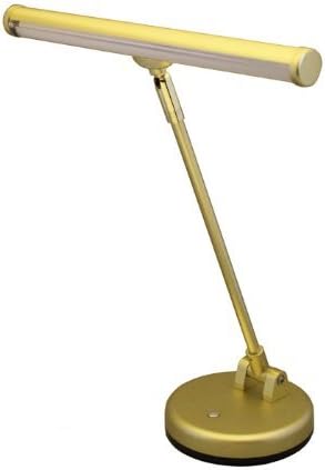 LED Piano Lamp, LED Piano Light, LED Desk Lamp for Home and Office, 3 Power Options- USB, Adapter and Battery, Gold