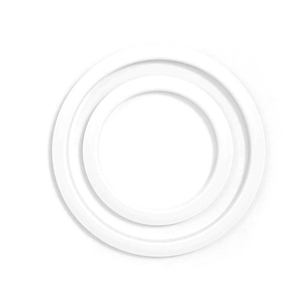 Gibraltar Bass Drum Accessories Port Hole Protector SC-GPHP-6W 6"/15 cm, white