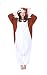 Magydre Halloween Yellow Umbreon Animal Unisex Sleep Wear Pajamas Cosplay