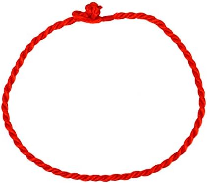 TOPMO Pack of 50 Kabbalah Red String Bracelets Fengshui Good Luck Bracelet Jewelry Kabala Charm Fashion Bangle