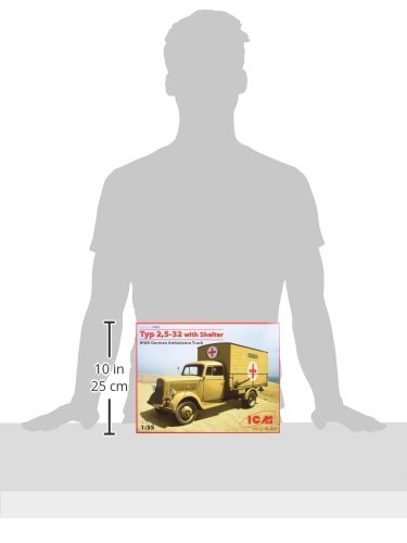 ICM Models Type 2.5-32 WWII German Ambulance Truck