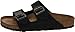 Birkenstock Unisex Arizona Sandal,Black Oiled Leather,41 M EU