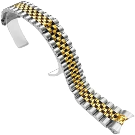 Amazon.com: 22mm Super-J Louis 316L SS Watch Bracelet for Seiko