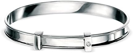 D for Diamonds Blank Baby Bangle