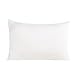 SilkSlip 100% Pure Mulberry Silk Pillowcase with Cotton Underside and Hidden Zipper for Hair and Skin, 19 Momme 400 Thread Count Hypoallergenic, Queen(20x30 Inch), White