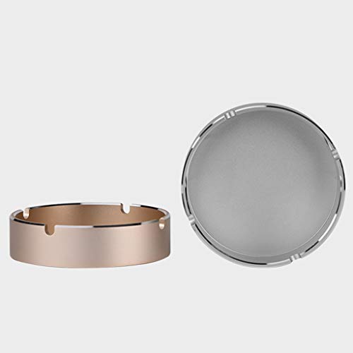 Longay Aluminum Alloy Steel High Temperature Resistant Drop Resistant Round Design ASHT (Red)