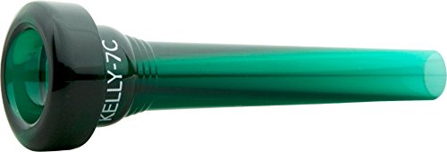 Kelly Trumpet 7C Mouthpiece, Crystal Green