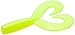 Zoom Bait Fat Albert Twin Tail Bait-Pack of 10 (Chartruesereuse Pearl, 3.5-Inch)