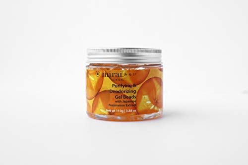 Purifying & Deodorizing Gel Beads with Japanese Persimmon