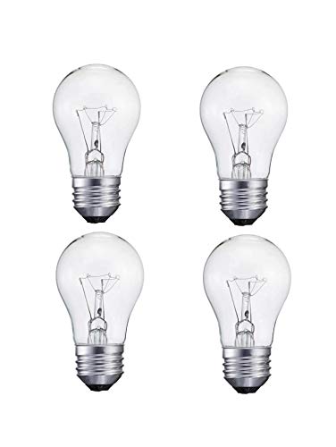 Bulbmaster 4 Pack 40A15/CL - 40 Watts A15