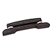 Guitar Bridge Adjustable Height Rosewood Floating Bridge for String Jazz Guitar with Smooth Surface and Polished Finish for Acoustic Instruments