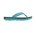 Nike New Women's Flex Motion Thong Teal/Blue 8