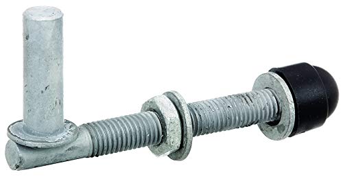 ALBERTS Pair of Screw-Through Brackets Hot-Dip Galvanised Dorn 13 mm / 120 mm / M12